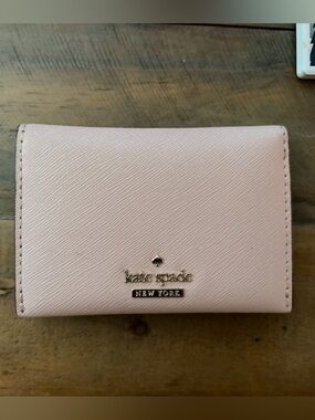 kate spade Blush Pink Card Wallet